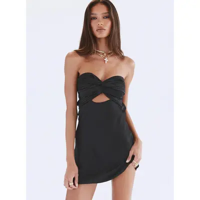 knee length dresses for ladies Kira Strapless Mini Dress