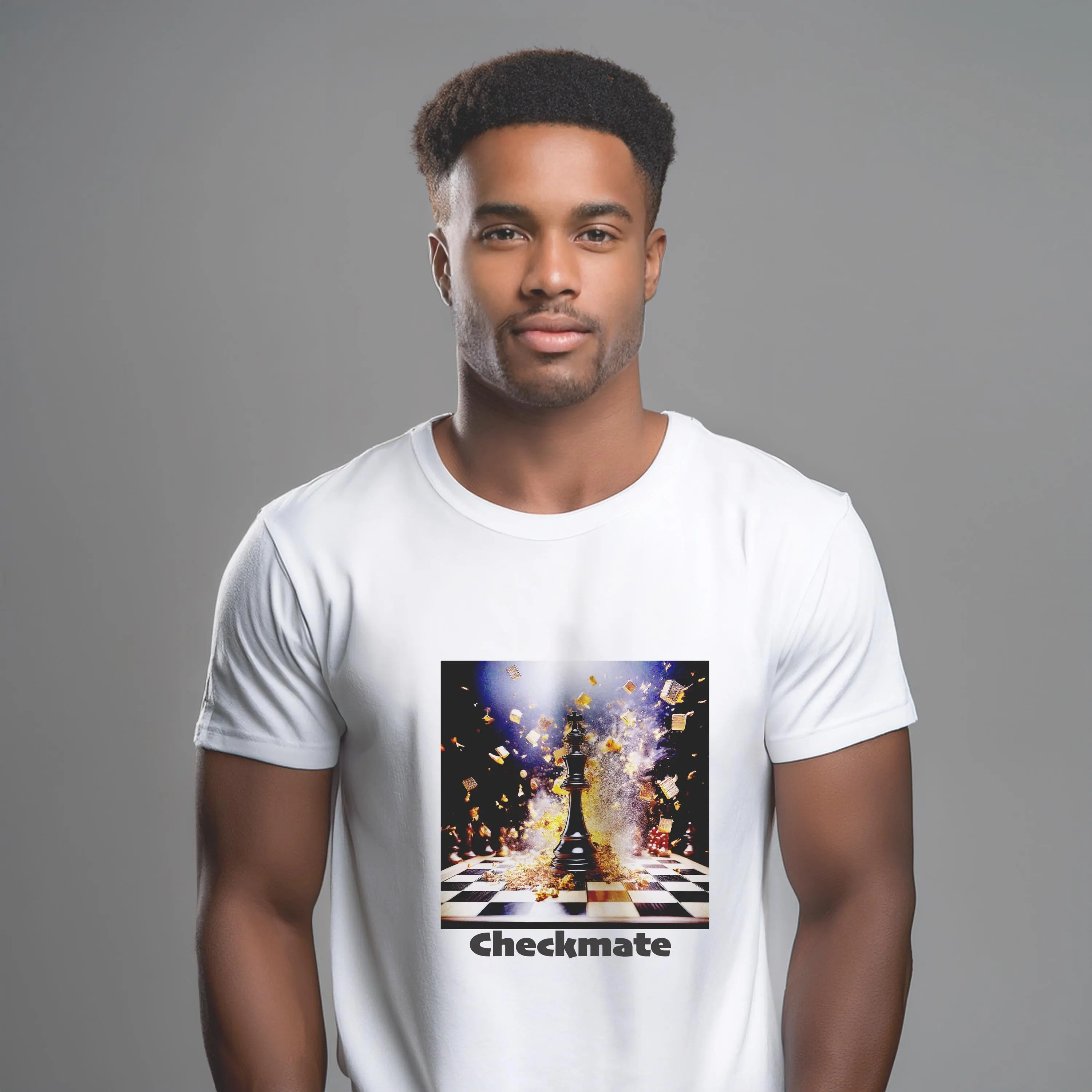 Checkmate Chess T Shirt for Strategy Lovers