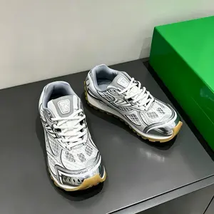 Silver mesh upper with metallic silver overlays brings the iconic early 2000s futurism back to life. Perfect for streetwear and casual outfits, it adds a cool, edgy vibe to any look!