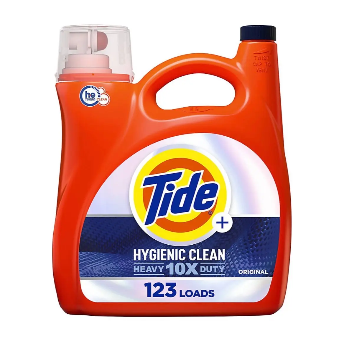Tide Original Hygienic Clean Heavy Duty Liquid Laundry Detergent, 165 fl. oz