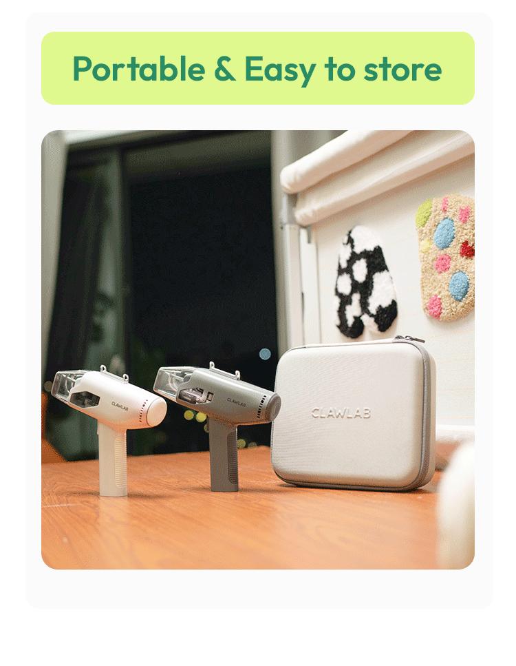 Clawlab H1 Tufting Kit — All in One Rug Tufting Machine, Beginner Kit, Starter Kit with 550g Ultra-Light Machine, Quiet Motor DIY Rug Tufting for Home Lightweight Electric Rug Beginner Machine for Starter, No-Nail Frame, Yarn & Cloth | DIY Home Decor