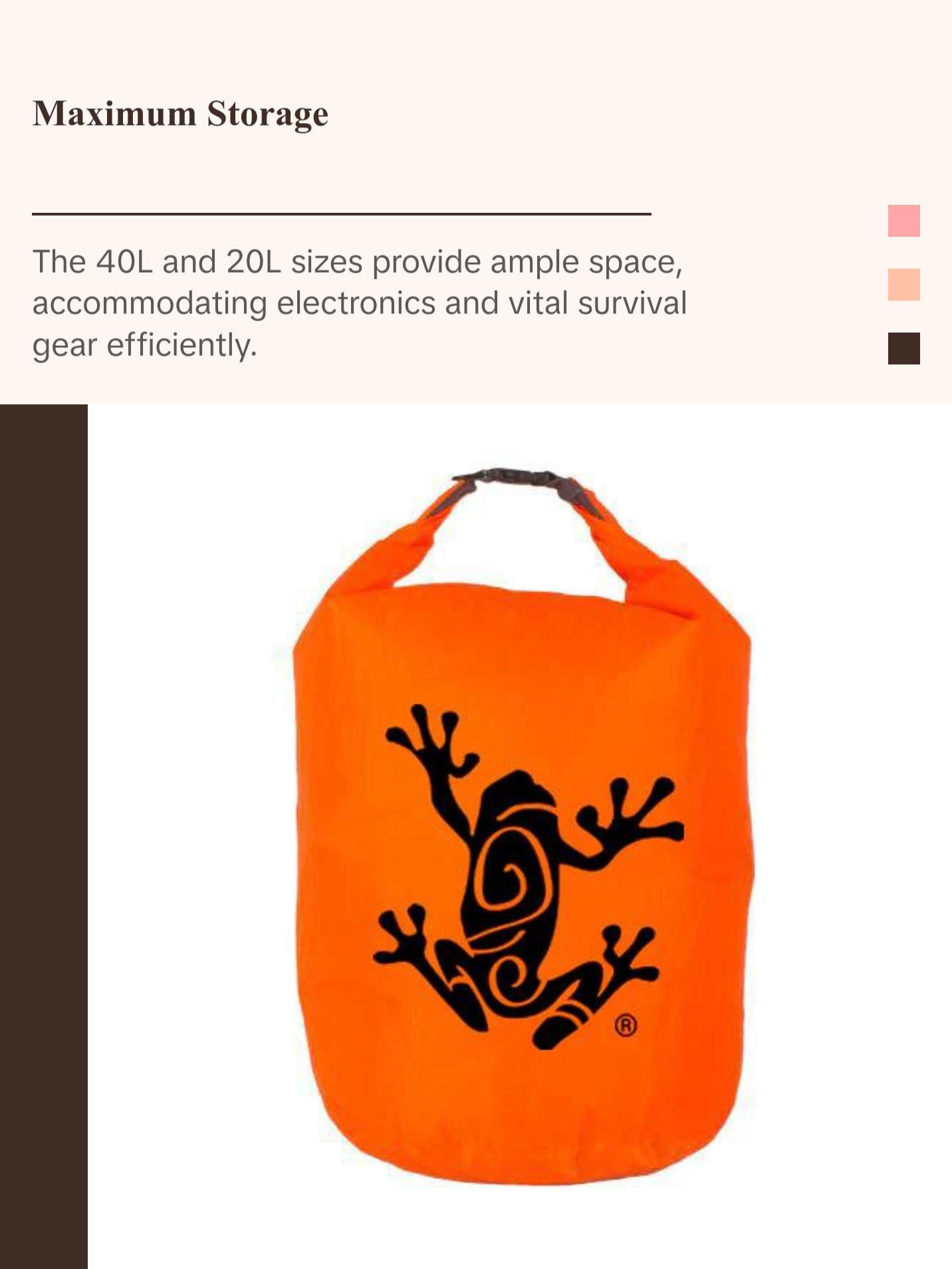 HydroStop Lightweight Dry Bags