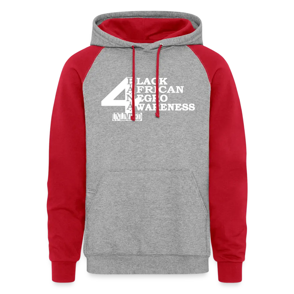 4 Banau W2 Unisex Colorblock Hoodie