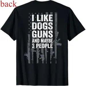 Comfy Tee for Outdoor Fun – I Like Dogs, Guns, and Only a Few Chosen Ones