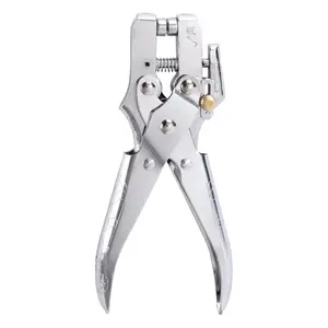 Two-In-One Punching Pliers Stainless Steel Multi-Function Hole Puncher Button Plier Chicken Eye Plier for DIY Crafts