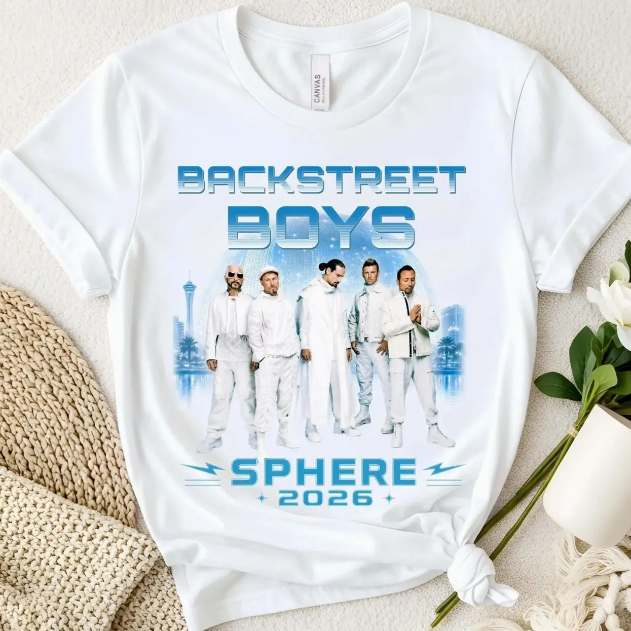 Backstreet Boys Millennium Shirt Vegas Trip 2026 Las Vegas Sphere Concert Tee BSB Reunion Tour Vegas Sphere Girls Trip 2C9JD