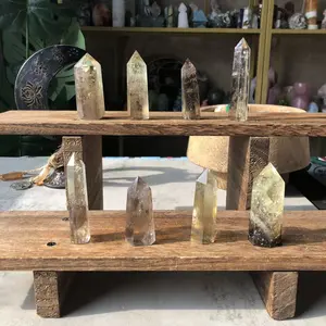 Natural Crystal Smoky Citrine Point Collection