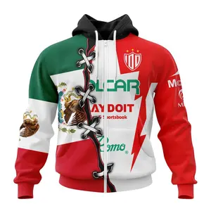 LIGA MX Club Necaxa Special Mix Mexico Flag Design