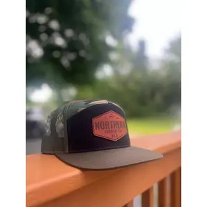 7 PANEL CAMO LEATHER PATCH