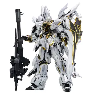 HIPLAY Comet Technology White Triple Speed Sinanju Full Frame 1/100 Scale Model Kit