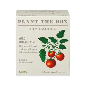 Wild Tomato Vine Plant the Box Soy Candle