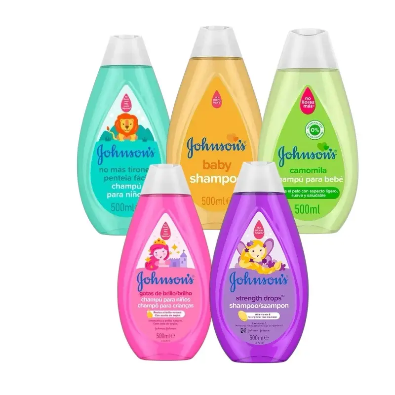 Johnson’s Baby Shampoo 500 ml - No More Tears, Pack of 2, Choose Below