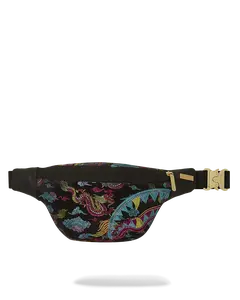 EMBROIDERED DRAGONS SAVVY CROSSBODY EMBROIDERED DRAGONS SAVVY CROSSBODY