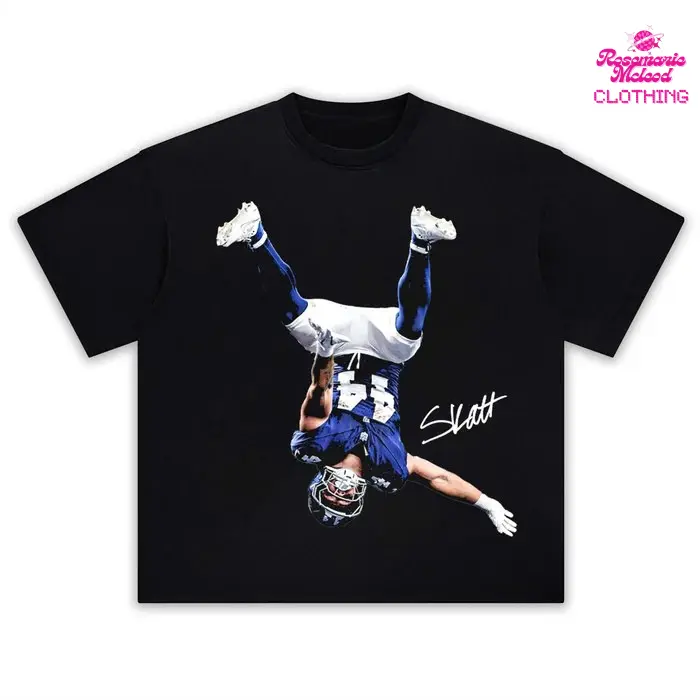CAM SKATTEBO FLIPPED TEE, New York Football Fans Outfit, Cameron Skattebo T-shirt, Game Day Outfit, Gift For Fans