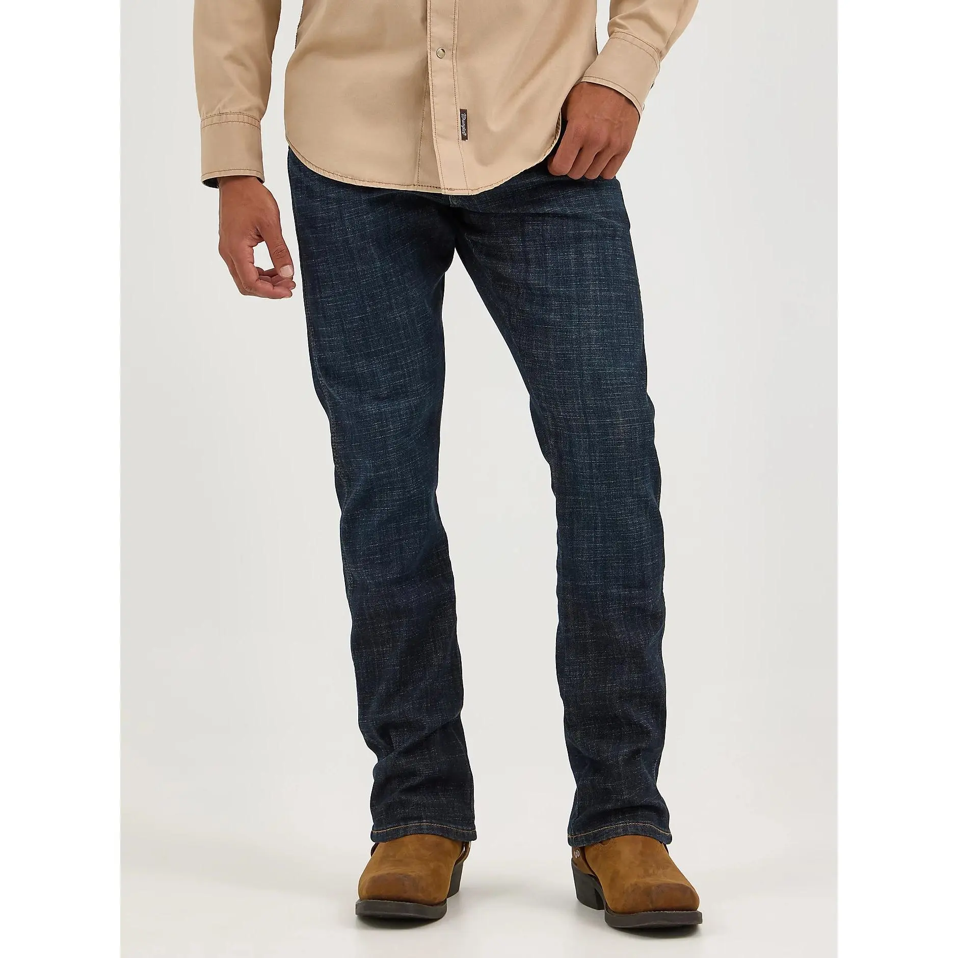 Wrangler Mens Retro Slim Fit Bootcut Jean - Dax Wrangler Mens Retro Slim Fit Bootcut Jean - Dax