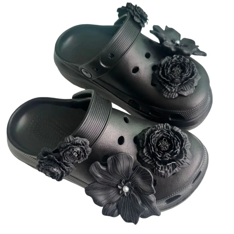 Shoe Charm Set For Women, Flower Shoes Decoration Charms Cute Shoe Charms DIY Shoe Accessories For Birthday Party Valentine's Day, Christmas, Thanksgiving
