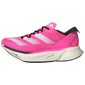 Adidas Adizero Adios Pro 3 Women's Pink Low-Top Long-Distance Running Shoes with Soft Comfort and Slip-Resistant Durability Trending Shoes, House White Official Shoes to Get / Maison Mihara