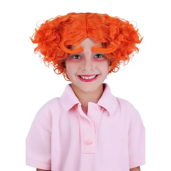 Disney Child Mad Hatter Costume Wig & Eyebrows