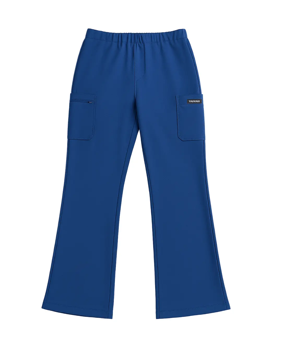 Women's Lexie Curvy Cargo Scrub Pants lc - Mid Waist, Curvy Medium Fit, Low Flare Leg, Functional Pockets, Lightweight Breathable Quick-Dry Fabric, Machine-Washable Medical Workwear Bottoms