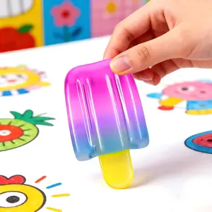 Ice Cream Squeeze Squishy, Summer Sensory Stress Relief, Soft Slow Rising Sensory Fidget Toy, 2026 New Slow Rise Relief Fidget Sensory for Anxiety Stress Party Favors
