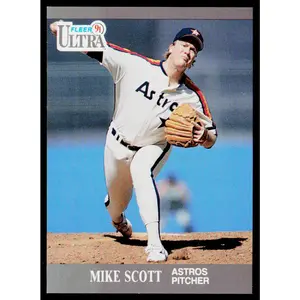 Mike Scott 1991 Ultra #140 Houston Astros