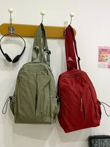 Korean Style Unisex Backpack, Large Capacity Travel Commuter Bag, Multifunctional School Bag for Students, Casual Fashion Travel Backpack