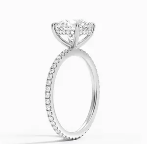 Hidden Halo Ring