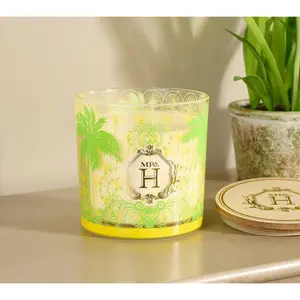 Mrs. H by Dee Hilfiger 22oz Mustique Coconut Candle with Wooden Lid
