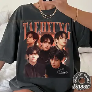 Comfort Colors Taehyung Retro 90s Bootleg T-Shirt: KPOP V Shirt