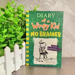 Diary of a Wimpy Kid Book 18 No Braine Edition, Jeff Kinney, Fun Reading Material for Kids & Teens, Ideal Gift for Fans of the Series