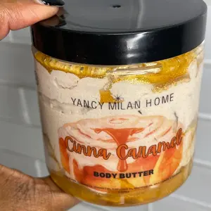 Cinna Caramel body butter 8oz Silicone Free Silicone Free Hydrating Hydrating Hydrating