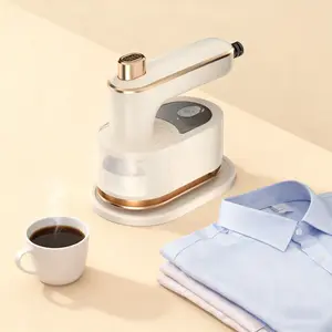 Mini Travel Steam Iron – Portable Handheld Iron for Clothes | Dual Dry & Wet Ironing | Perfect for Home or Trips (50ml, 40W)