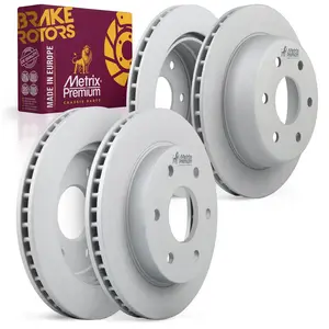4 PCS Front/Rear Coated Vented Brake Rotor Kit  96332MT