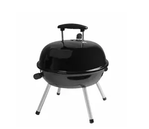 14.5'' Steel Portable Charcoal Grill, Black, New