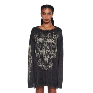 Charged Oversized Graphic Tee