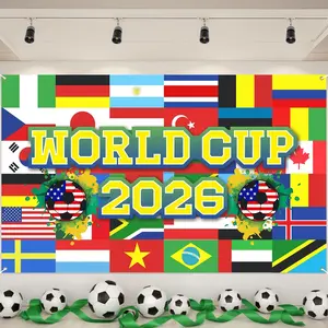 World Cup Celebration Backdrops: A Vibrant Soccer Festival in 2026 | World Cup Party Backdrops | Photo Booths and Soccer Event Decorations