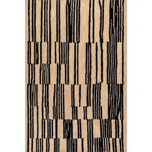 Tara Striped Wool Area Rug