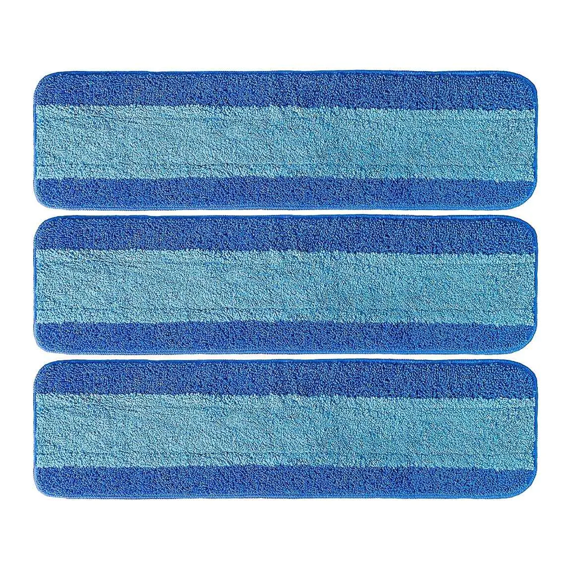 3 Pack Microfiber Mop Pads for Bona Microfiber Cleaning Pad Compatible with Bona Mop for Bona Hardwood Floor Cleaner