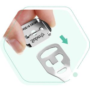 52-Piece Callus Shaver Set with Replacement Blades and Foot File