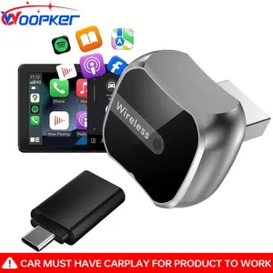 CP88-M2 Wireless Carplay Adapter Android Auto Car Interconnection Box Type-A To C Siri/Google Control