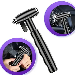 Car Safety Hammer – 3-in-1 Emergency Escape Tool with Window Breaker & Seat Belt Cutter | Ideal Family Safety Gift for Car Emergency Kits