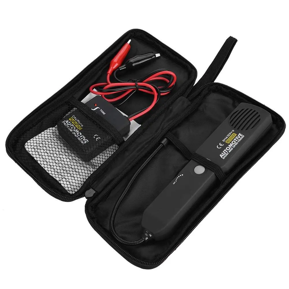 Halloween Fall Gift EM415PRO Car Wire Tracker, DC 6-42V Open Short Circuit Finder Tester, Automotive Cable Tracker for Short Circuit and Locating Open Circuit