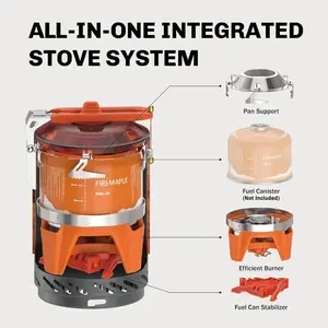 Fixed Star X2 Backpacking and Camping Stove System Outdoor Propane
