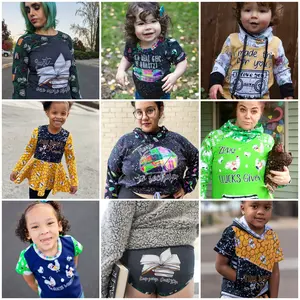 Cotton Lycra Fabric Panels - Round DD - Retail - ALL PANELS LISTED HERE - Farm, Books, Crystals