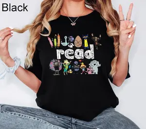 Read Children Books Shirt, Teacher Read Shirt, Kindergarten Gift T-Shirt, Read Kids Tee, Book Lover Tee, Funny Reading Shirt for Kids & Teachers