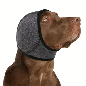 Pet Noise Cancelling Ear Muffs, Outdoor Dog Headwear for All Breeds, Anti-Anxiety Swimming Gear, Adjustable Breathable Design