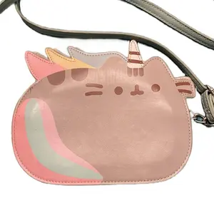 Pusheen Collectible Rare Find Cute Cosplay Mini Purse with Unicorn Horn Design Can Hold Cell Phone and Small Wallet