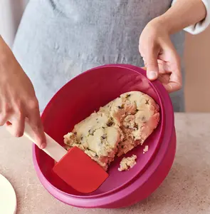 Silicone Spatula - Kitchen Utensil, Purple Color, Ideal for Food Preparation and Storage Utensils