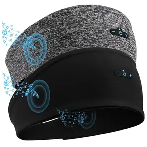 Sleep Headphones Bluetooth Headband For Side Sleeper 2-Pack, 14H Playtime, Wireless Headband Headphones With HD Stereo Speakers For Workout,Running,Yoga, Ideal Gifts For Men, Women, Teens