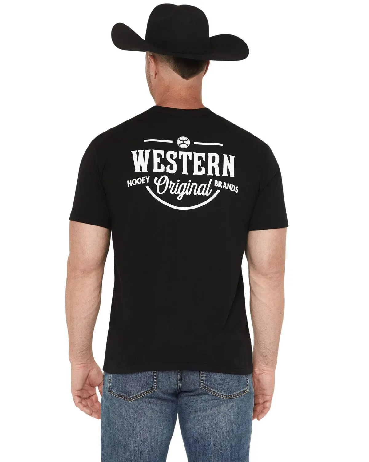 Hooey Men's Men'S Western Og Short Sleeve Graphic T-Shirt - Ht1711bk